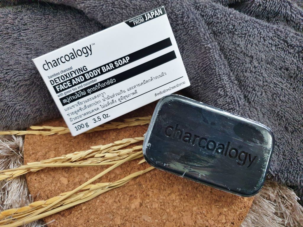 Charcoalogy Detoxifying Face and Body Bar Soap katezila